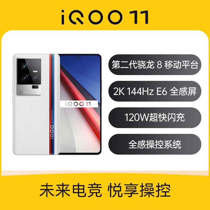 iQOO 11 全网通5G版传奇版12GB+256GB 标准版iQOO 11 全网通5G版传奇版